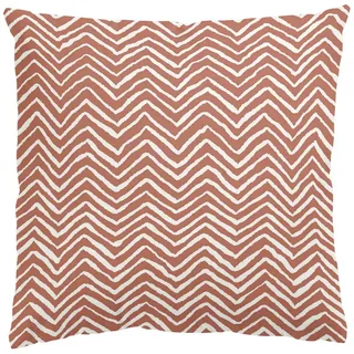 Bilderdepot24 Dekokissen drinnen Kissenhülle/ Sofakissen/ Zierkissen rot Muster Abstrakt, Bezug mit / ohne Füllung Zierkissen Outdoor Sofa Bett braun|rot Ohne Innenkissen | 50 cm x 50 cm
