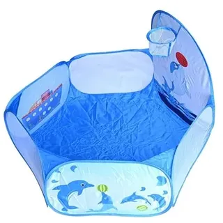 Kiddy-Fux Zelt Blau für Bälle für Bällebad Ø5,5cm Bälle für Kinder Bällebäder Babybälle Plastikbälle Ballpool Bällepool Spielbälle Kinderbällebad 5,5cm Durchmesser