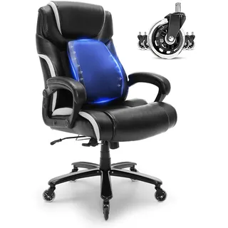 Vevor Chefsessel PU Leder Schwarz