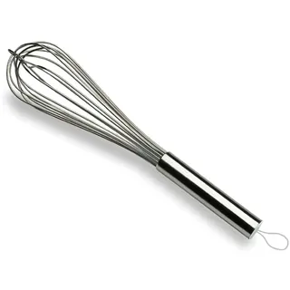 Lacor Schneebesen extra 8 dicke Stäbe 30 cm, aus Edelstahl 18/10 61630