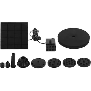 Solarpumpe Für Gartenbrunnen, Kleine Tauchbrunnenpumpe Für Vogeltränken, Set Für Teich, Garten Oder Schwimmbad, 120 Cm Förderhöhe