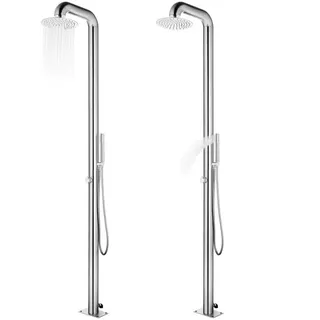 vidaXL Gartendusche Grau 230 cm