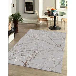 MERINOS Creation 50055 Kurzflorteppich 120 x 170 cm grau