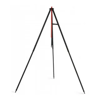 Natur24 Feuerschale Camping-Dreibein 80 x 160 x 80 cm Schwarz Stahl schwarz