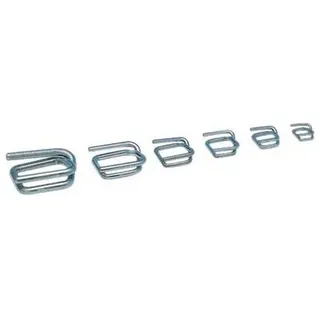 Banholzer & Wenz Klemmen für PE-Band 19mm, Karton a 1000 Stk.