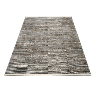 Teppich »COLORADO STRIPE«, rechteckig, 59293334-0 beige/schwarz 5 mm
