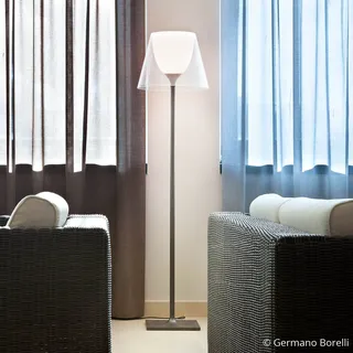 Stehleuchte FLOS, KTRIBE, dimmbar, Transparent, für Wohnzimmer, Kunststoff, Design - 162