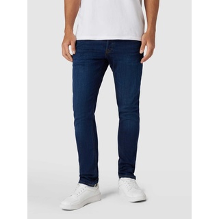 Slim Fit Jeans im 5-Pocket-Design Modell 'GLENN', Jeansblau, 34/30
