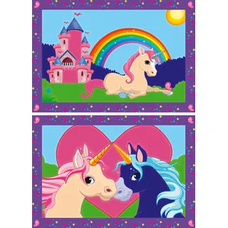 Ravensburger Malen nach Zahlen - Bunte Einhornwelt
