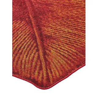 Teppich HEINE HOME Gr. 1, orange (terra), B:60cm H:3mm L:100cm, Kunstfaser, Polyester, Polypropylen, Teppiche, Teppich