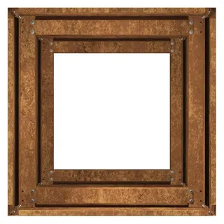 vidaXL Rostig 40 x 40 x 80 cm Braun