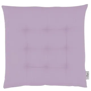 Tom Tailor Sitzkissen, Flieder, Textil, 40x5x40 cm, Oeko-Tex® Standard 100, Wohntextilien, Kissen, Sitzkissen
