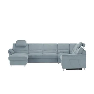meinSofa Wohnlandschaft  Donald , blau , Maße (cm): B: 335 H: 89 T: 262.0