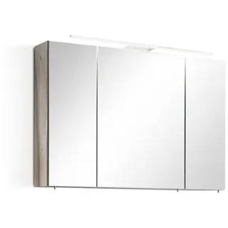 Marlin Spiegelschrank 3020 Life Holzoptik Weiß