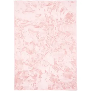 Pergamon Luxus Super Soft Fellteppich 140 x 180 cm Rosa