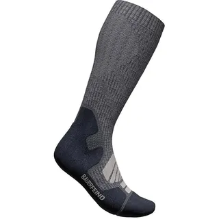 Bauerfeind Kompressionsstrümpfe Outdoor Merino Grau 46-49