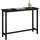 Bartisch 140 x 100 x 40 cm Schwarz