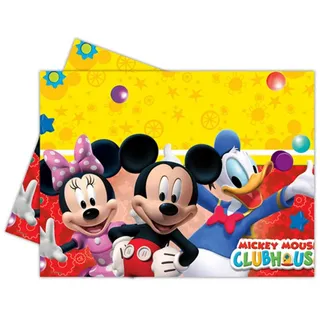Disney Micky Maus Clubhouse Party Tischdecke Plastik 120x180cm