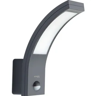 Oktaplex lighting Außenleuchte Kunststoff 7,5 cm mit Bewegungsmelder anthrazit