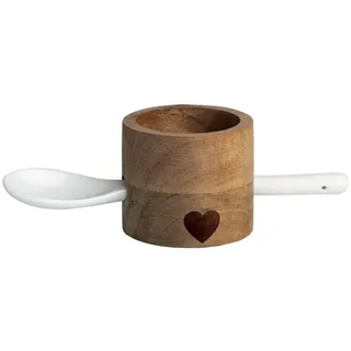 räder Eierbecher Set rund Herz