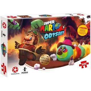 Winning Moves Puzzle Mario Odyssey Forgotten Isle 500 Teile 48 x 34 cm - Super -