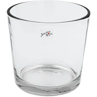 SANDRA RICH Glastopf 17 cm Transparent