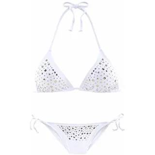 JETTE Triangel-Bikini Damen Weiß 32 Cup A/B