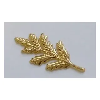 Kerzen Verziermaterial Wachsornament Goldzweig