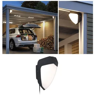 Paulmann Außenwandleuchte Kunststoff 50x203mm 5,6W 350lm IP44 Anthrazit