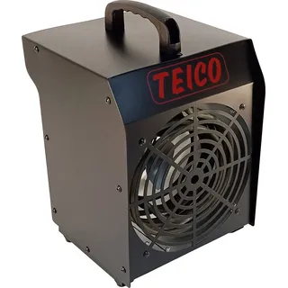 TEICO Heizlüfter 3 kW schwarz