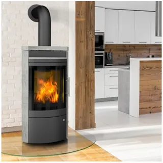 Königshütte Kaminofen Libra 5 kW Naturstein Stilvoll, effizient & elegant 🔥