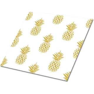 FLIESENAUFKLEBER 9 Stück 30x30 cm selbstklebend Ananas