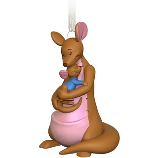 Hallmark Keepsake Weihnachtsdekoration 2022, Disney Winnie The Pooh Kanga Loves Roo, Mom Ornament, Porzellan