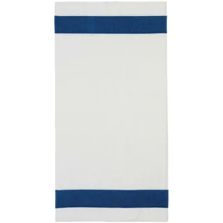 Feiler Handtücher Exclusiv mit Chenillebordüre Handtuch 50x100 cm | keramblau - blau