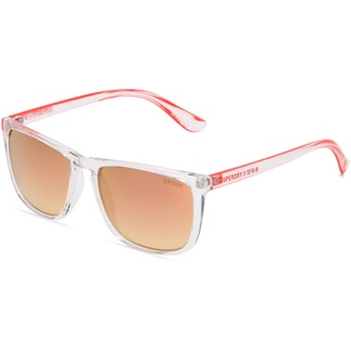 Superdry SHOCKWAVE Unisex-Sonnenbrille Vollrand Eckig Kunststoff-Gestell, transparent