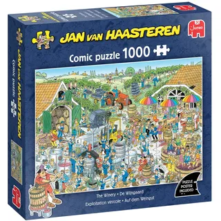 Jan Van Haasteren – JVH – Der Weinberg – The Jamboree – Puzzle für Erwachsene – 100% recycelter Karton – 1000 Teile Jumbo