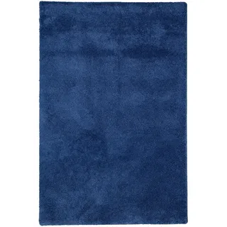 Snapstyle Palace Hochflorteppich 80 x 240 cm Dunkelblau