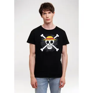 LOGOSHIRT One Piece - Skull schwarz XS