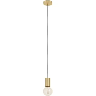 EGLO Pozueta 1-flg. E27 Ø 6,5 cm messing-gebürstet