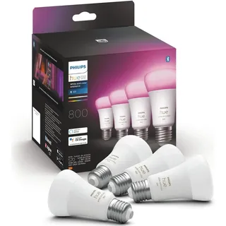 Philips LED-Lampe E27 9W 806 lm 4000 K 4 St.