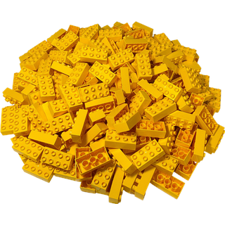 LEGO Duplo 2x4 Steine Gelb - 25 Stück - Grundbausteine Yellow 3011 NEU (3011)