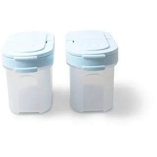 TUPPERWARE Gewürzbehälter Gewürz-Zwerge 120 ml hellblau (2) Gewürz Behälter