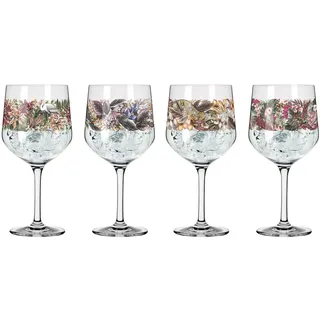 Dekomiro Cocktailglas Ritzenhoff Schattenfauna Gin Kelch 4er-Set Maggie Enterrios, 4-tlg.