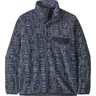 Patagonia Lightweight Synch Snap-T Fleecepullover Blau S
