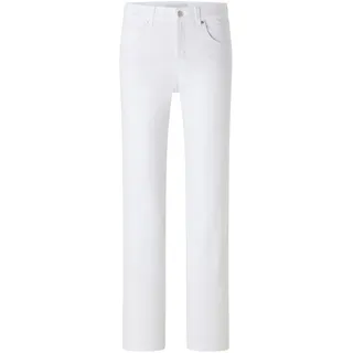 Straight-Jeans ANGELS Gr. 38, Länge 28, weiß (white) Damen Jeans Gerade Wide Leg