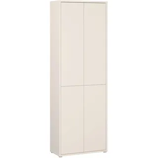 Forte Alice Springs Hochschrank 74,5 x 214,3 x 34,9 cm Khaki