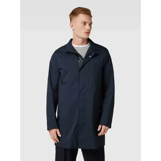 Mantel mit Stehkragen Modell 'Jared', Marine, 50