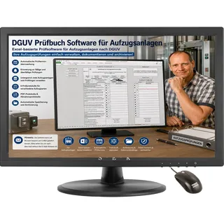 SEK Prüfbuch Aufzugsanlagen prüfen Aufzugswärter DGUV Prüfsoftware Prüfprotokoll