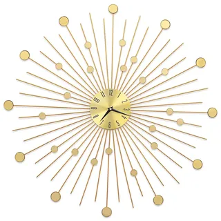 vidaXL Wanduhr 70 cm 7540 gold