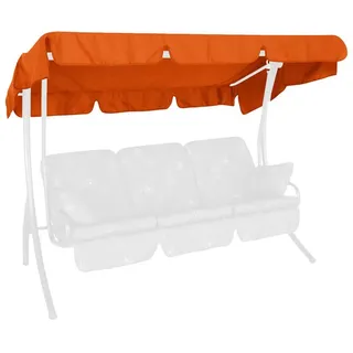 Angerer Hollywoodschaukel Orange 3-Sitzer